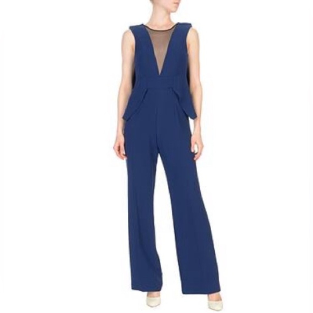 Annarita N Navy Jumpsuit Size 8